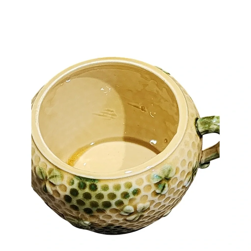 Vintage Brinn's Honey Bee Comb Clover Creamer, Sugar set Lovely, Salt And Pepper